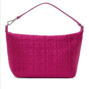 GANNI Pink Medium Butterfly Pouch